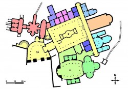 Plan der Villa