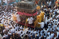 St. Agatha procession in Catania